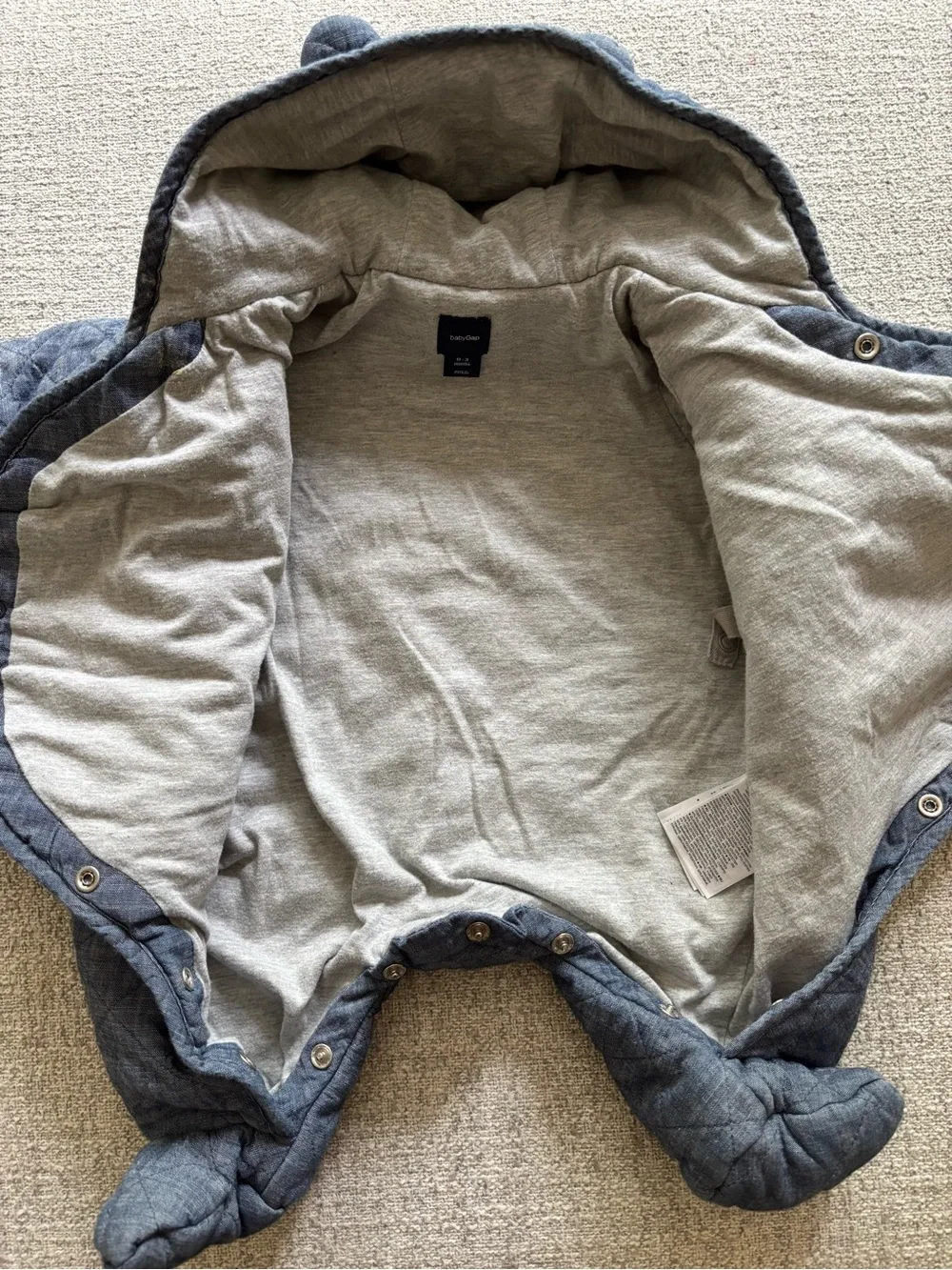 GAP baby quilted